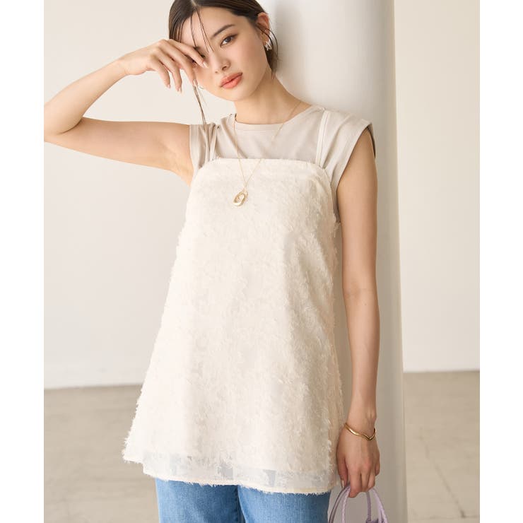 フリンジキャミビスチェ | ROPE' PICNIC | 詳細画像9 