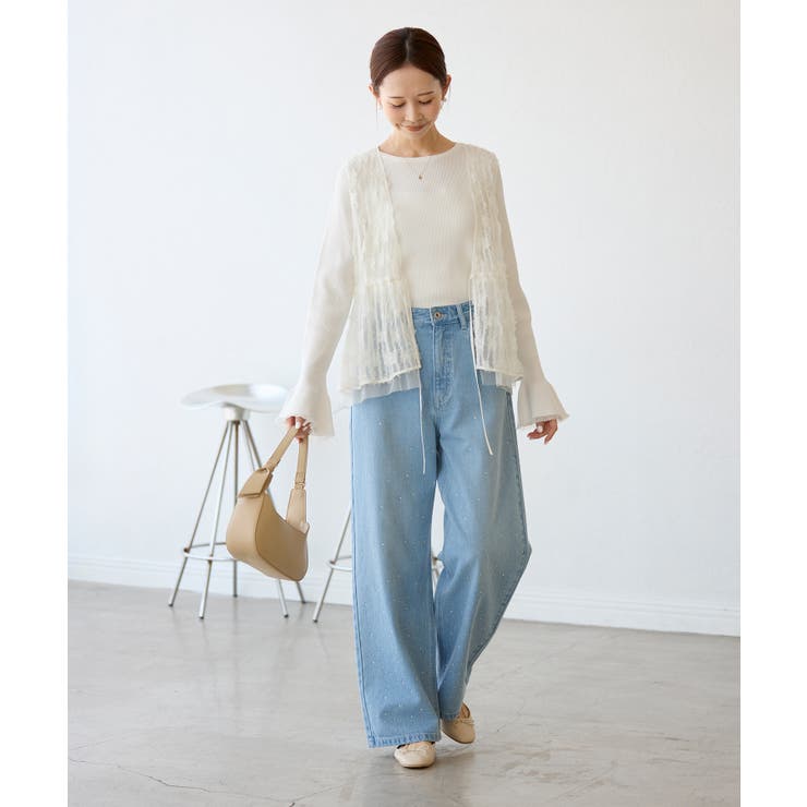 フリンジチュールジレ | ROPE' PICNIC | 詳細画像10 