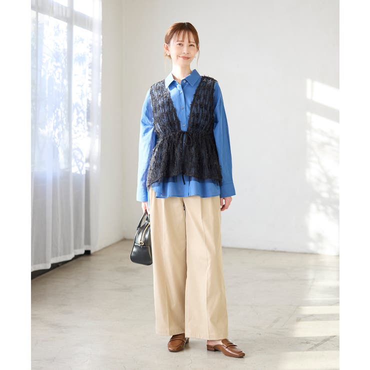 フリンジチュールジレ | ROPE' PICNIC | 詳細画像2 