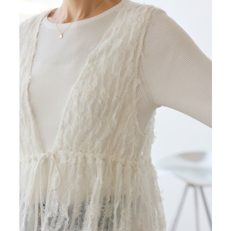 フリンジチュールジレ | ROPE' PICNIC | 詳細画像22 