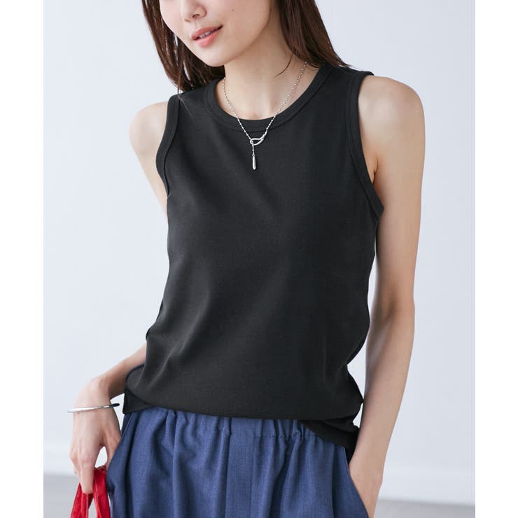 ブラック(01) | アメスリタンクトップ | ROPE' PICNIC