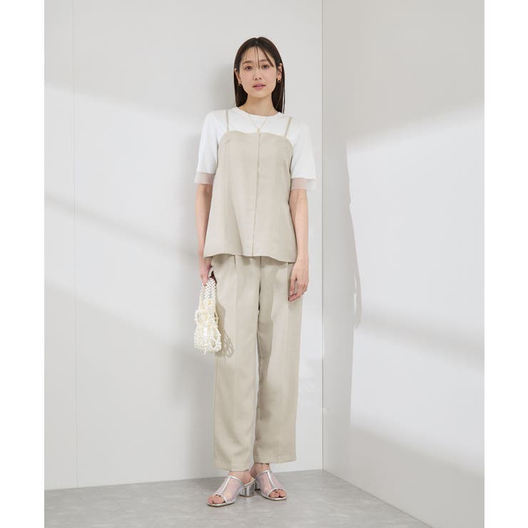 【吸水速乾・防シワ】エフォートレスビスチェキャミソール | ROPE' PICNIC | 詳細画像16