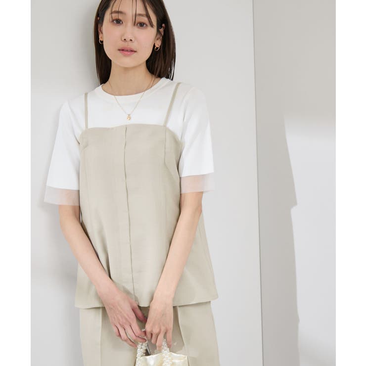 【吸水速乾・防シワ】エフォートレスビスチェキャミソール | ROPE' PICNIC | 詳細画像20