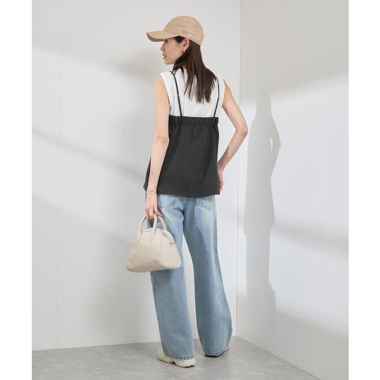 【吸水速乾・防シワ】エフォートレスビスチェキャミソール | ROPE' PICNIC | 詳細画像4