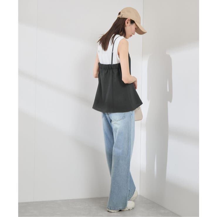 【吸水速乾・防シワ】エフォートレスビスチェキャミソール | ROPE' PICNIC | 詳細画像5