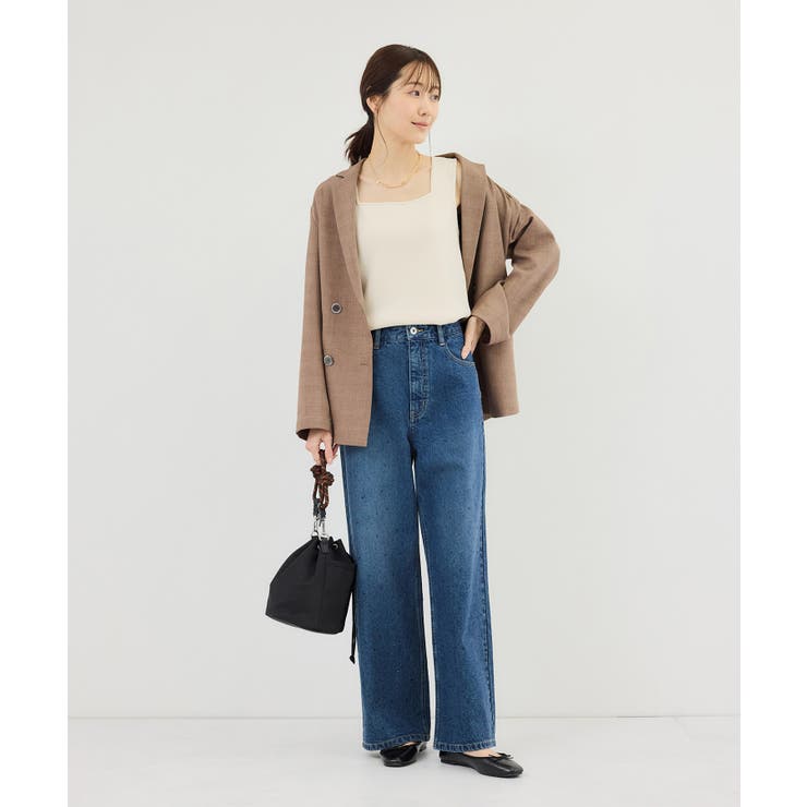 スクエアネックニットタンクトップ | ROPE' PICNIC | 詳細画像11 