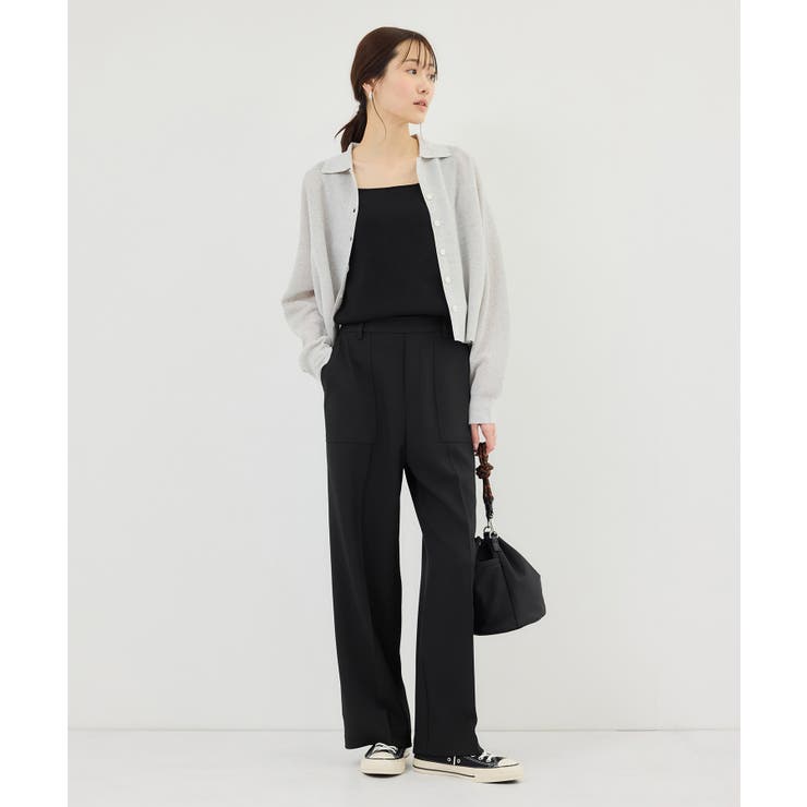 スクエアネックニットタンクトップ | ROPE' PICNIC | 詳細画像3 