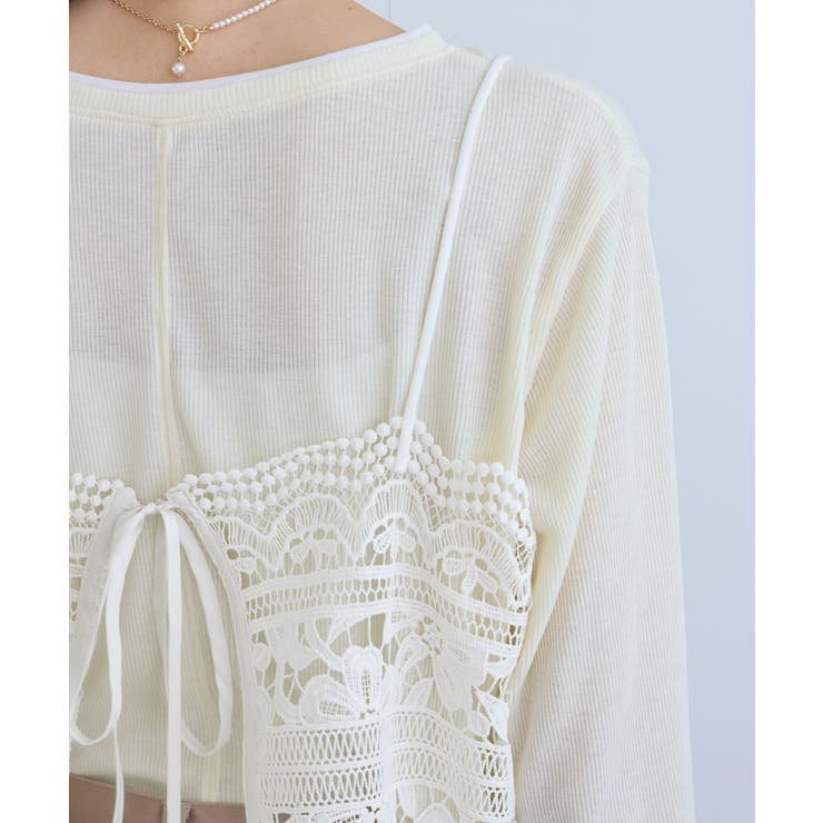 ケミカルレースビスチェ | ROPE' PICNIC | 詳細画像21 