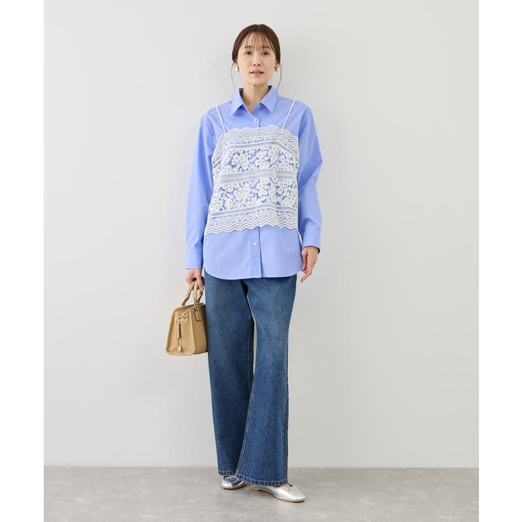 ケミカルレースビスチェ | ROPE' PICNIC | 詳細画像4 