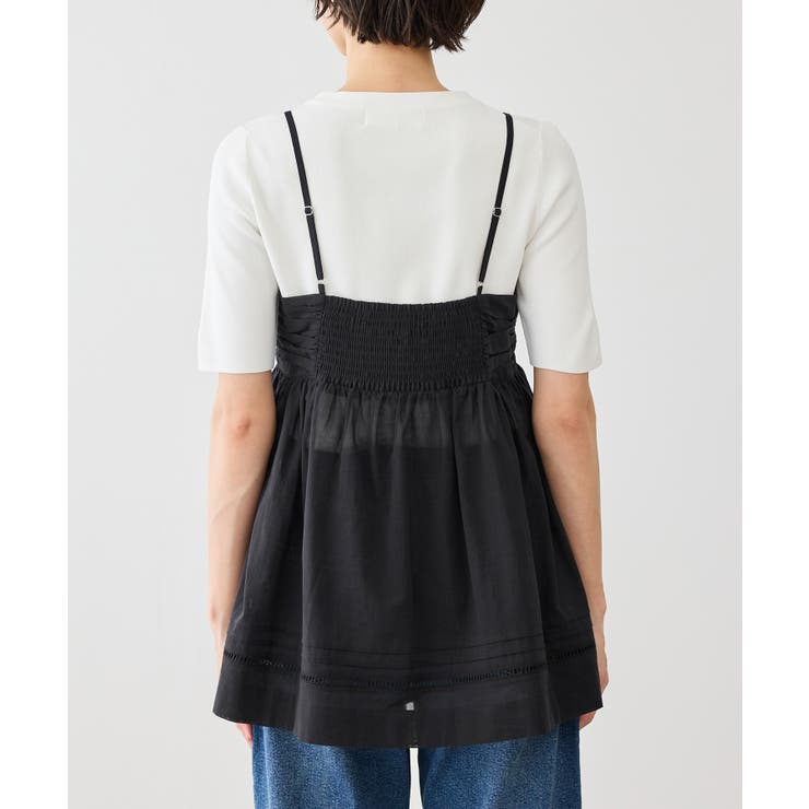 お着軽シャツシリーズ シアーレイヤードキャミソールブラウス/接触冷感・通気性 | ROPE' PICNIC | 詳細画像30 