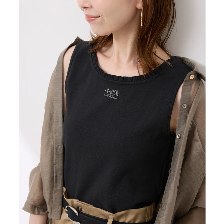 襟フリルタンクトップ | ROPE' PICNIC | 詳細画像12 