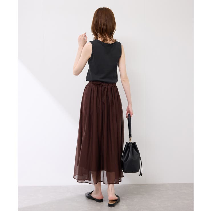 襟フリルタンクトップ | ROPE' PICNIC | 詳細画像4 