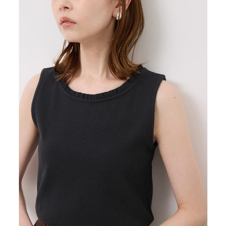 襟フリルタンクトップ | ROPE' PICNIC | 詳細画像6 