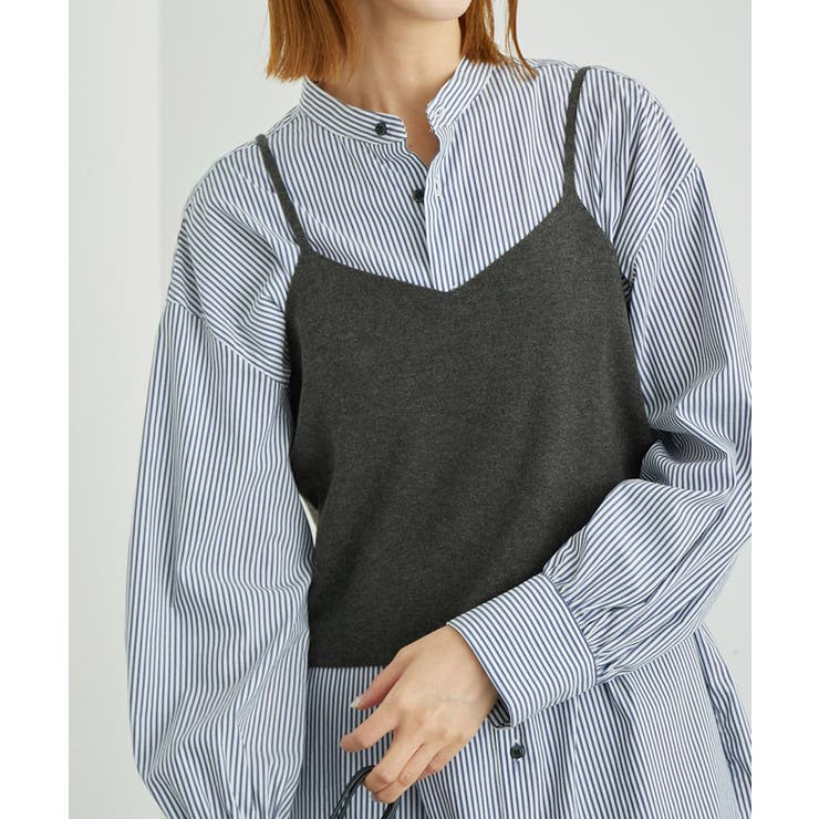 総針ニットキャミソール | ROPE' PICNIC | 詳細画像1 