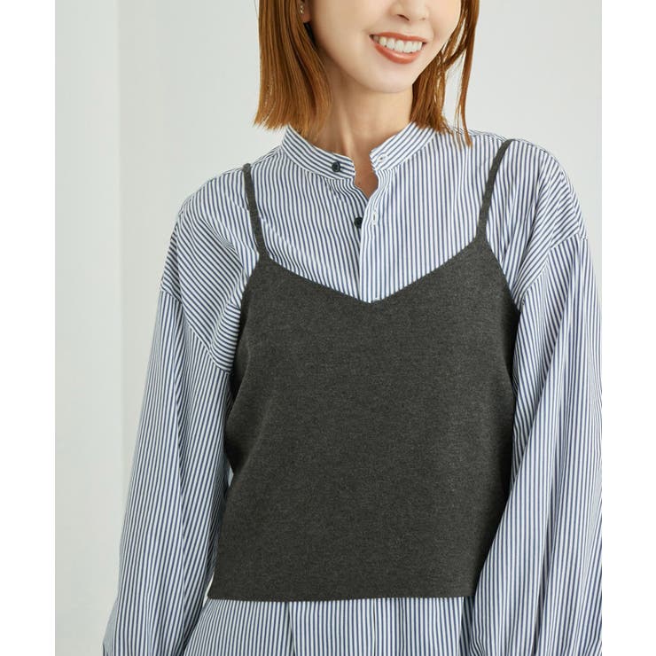 総針ニットキャミソール | ROPE' PICNIC | 詳細画像4 