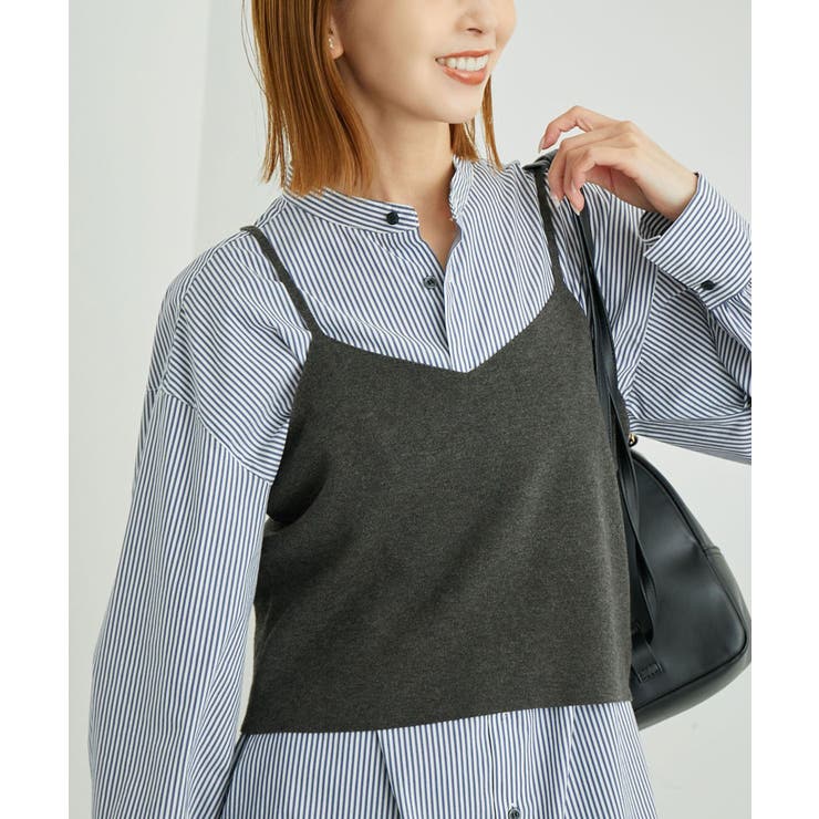 総針ニットキャミソール | ROPE' PICNIC | 詳細画像5 