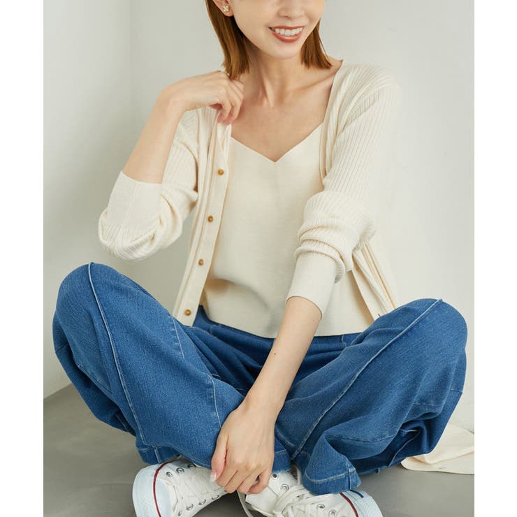 総針ニットキャミソール | ROPE' PICNIC | 詳細画像9 