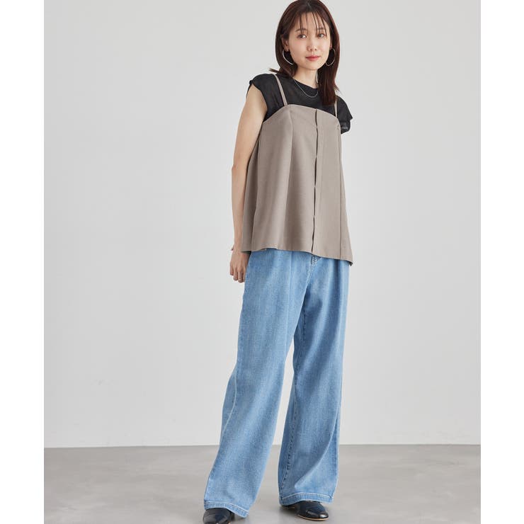 キャミソールビスチェ/セットアップ対応 | ROPE' PICNIC | 詳細画像9 