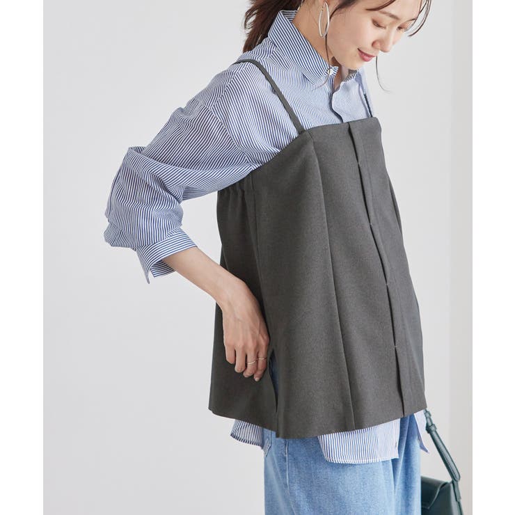 チャコール(06) | キャミソールビスチェ/セットアップ対応 | ROPE' PICNIC