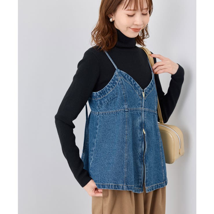 デニムビスチェ[品番：RPCW0045341]｜ROPE' PICNIC（ロペピクニック