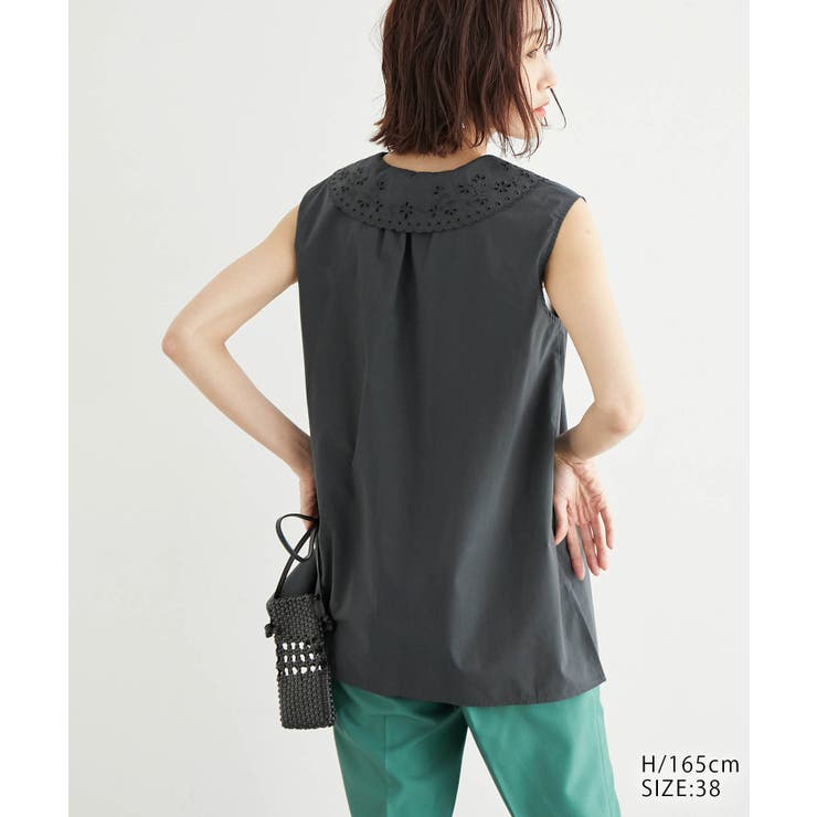 リンクコーデ/刺繍襟ブラウス | ROPE' PICNIC | 詳細画像16 