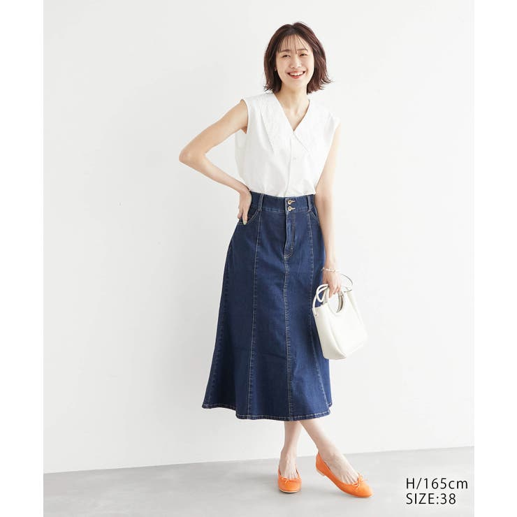 リンクコーデ/刺繍襟ブラウス | ROPE' PICNIC | 詳細画像20 