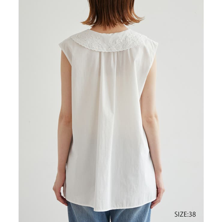 リンクコーデ/刺繍襟ブラウス | ROPE' PICNIC | 詳細画像7 