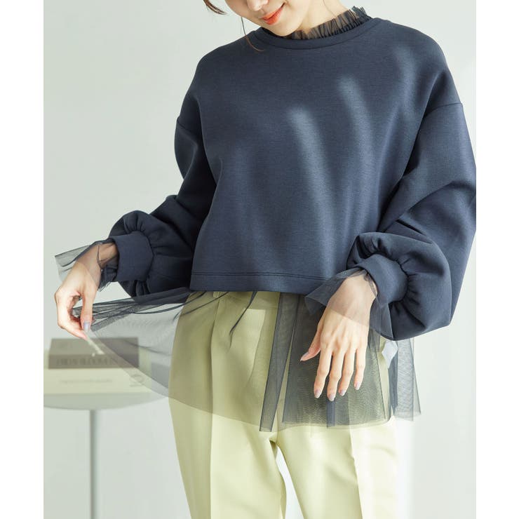 チャコール(06) | チュールトップス | ROPE' PICNIC