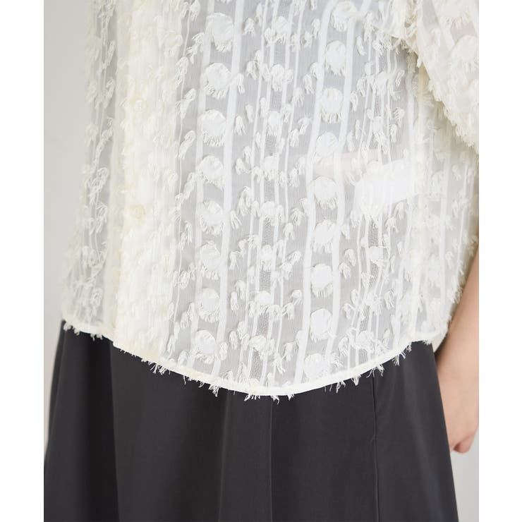 フリンジジャガードシャツ | ROPE' PICNIC | 詳細画像15 