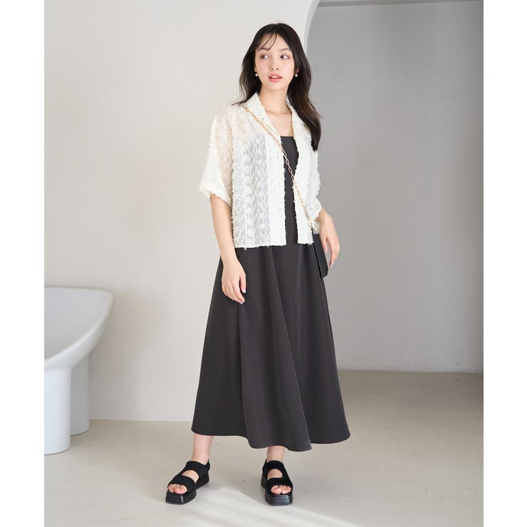 フリンジジャガードシャツ | ROPE' PICNIC | 詳細画像3 