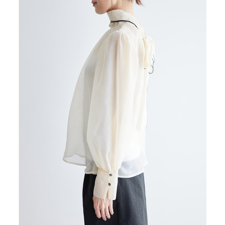 2WAY/配色リボンブラウス | ROPE' PICNIC | 詳細画像15 