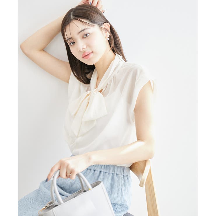 シアーリボンブラウス | ROPE' PICNIC | 詳細画像10 