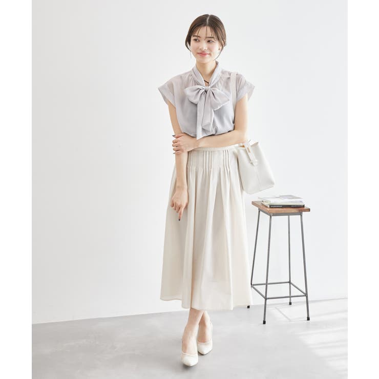 シアーリボンブラウス | ROPE' PICNIC | 詳細画像2 