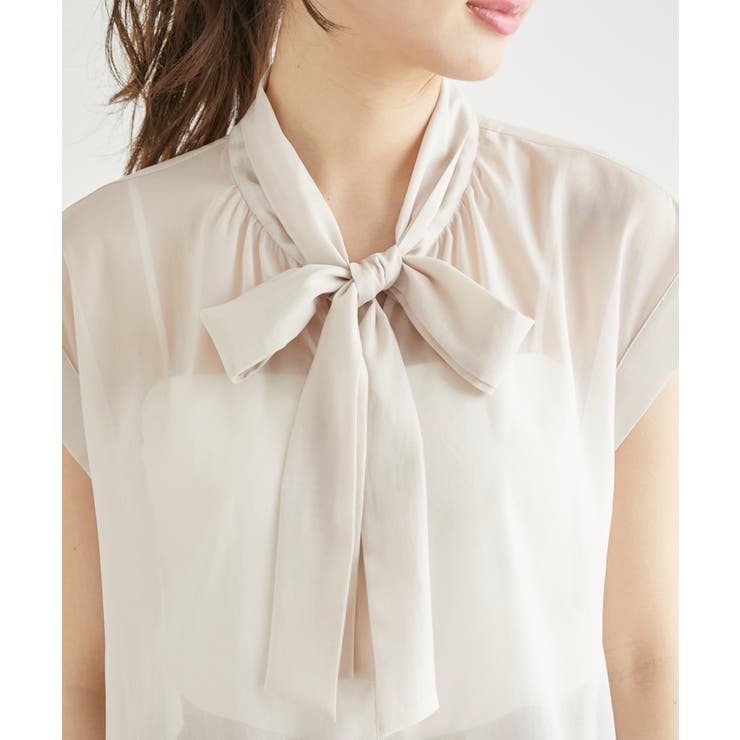 シアーリボンブラウス | ROPE' PICNIC | 詳細画像21 