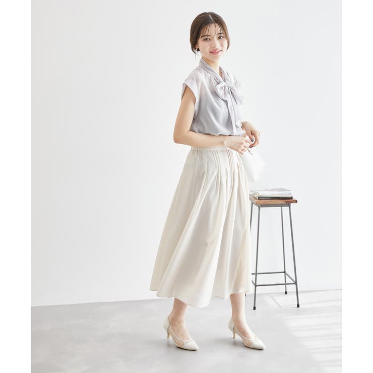 シアーリボンブラウス | ROPE' PICNIC | 詳細画像3 