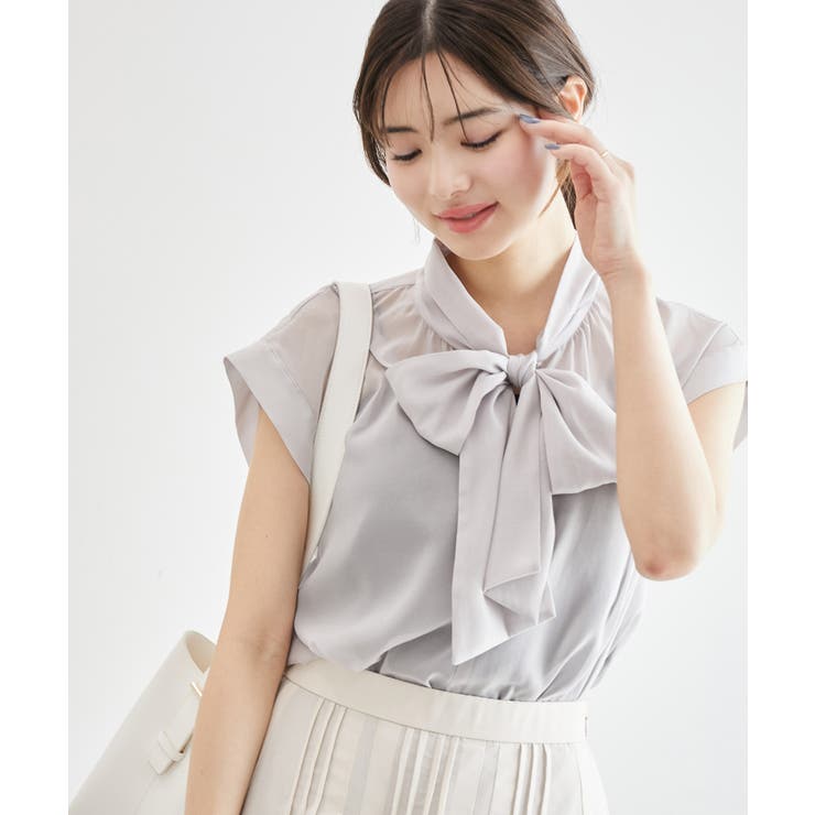 シアーリボンブラウス | ROPE' PICNIC | 詳細画像5 