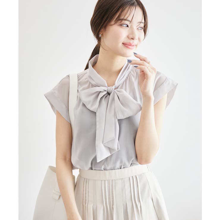 シアーリボンブラウス | ROPE' PICNIC | 詳細画像6 