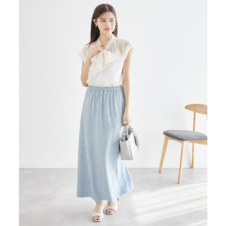 シアーリボンブラウス | ROPE' PICNIC | 詳細画像7 