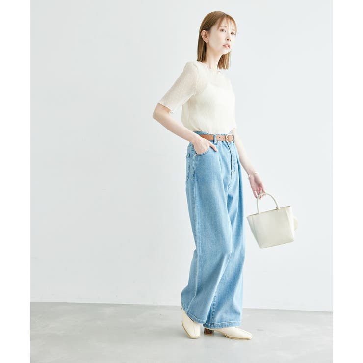 ドットシアーブラウス | ROPE' PICNIC | 詳細画像10 