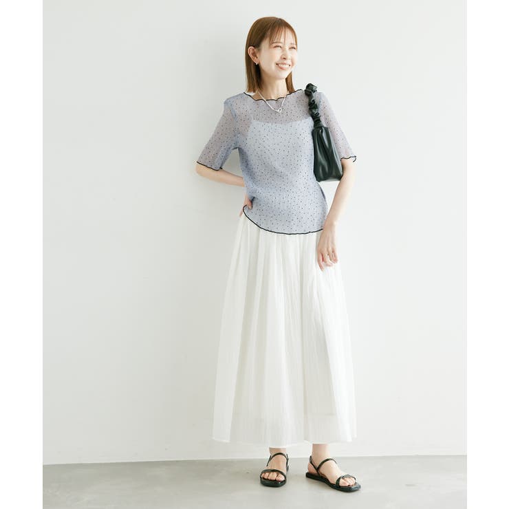 ドットシアーブラウス | ROPE' PICNIC | 詳細画像19 