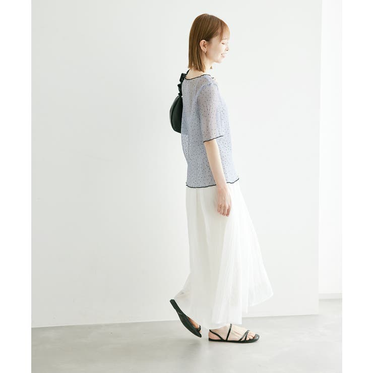 ドットシアーブラウス | ROPE' PICNIC | 詳細画像20 