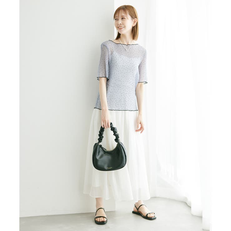 ドットシアーブラウス | ROPE' PICNIC | 詳細画像21 