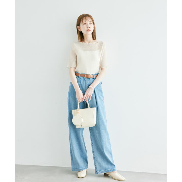 ドットシアーブラウス | ROPE' PICNIC | 詳細画像8 