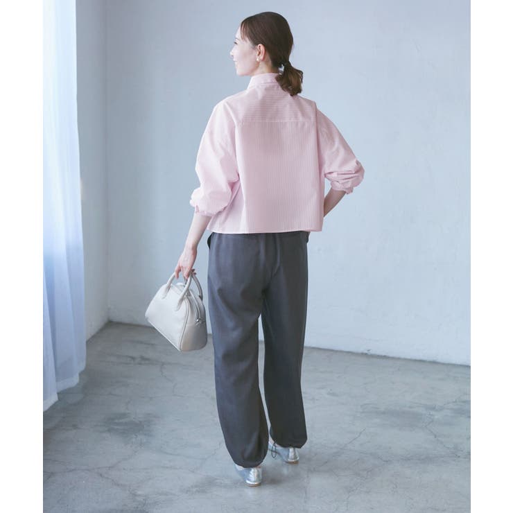 花粉ガード・防シワ/クロップドシャツ | ROPE' PICNIC | 詳細画像14 