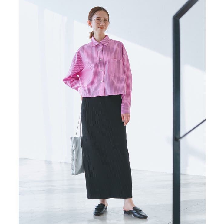 花粉ガード・防シワ/クロップドシャツ | ROPE' PICNIC | 詳細画像18 