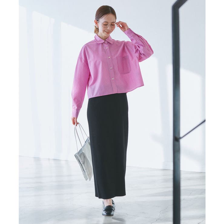 花粉ガード・防シワ/クロップドシャツ | ROPE' PICNIC | 詳細画像19 