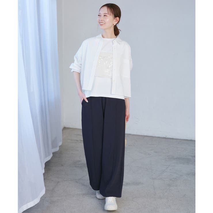 花粉ガード・防シワ/クロップドシャツ | ROPE' PICNIC | 詳細画像2 