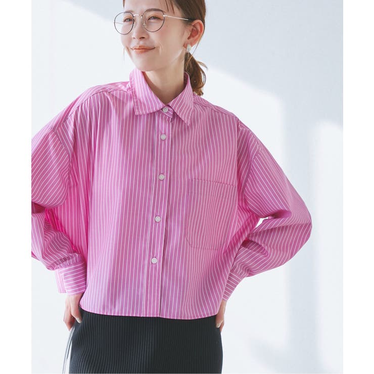 花粉ガード・防シワ/クロップドシャツ | ROPE' PICNIC | 詳細画像21 