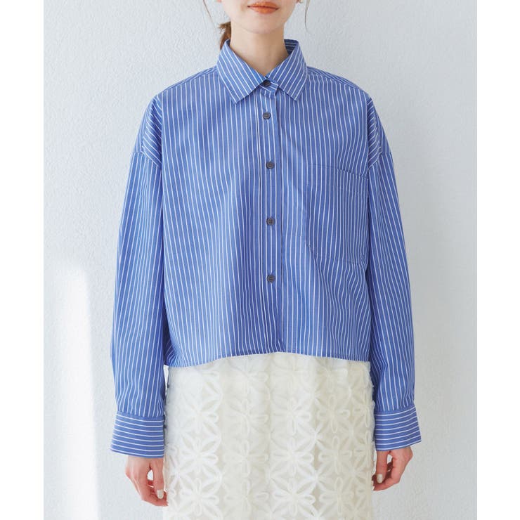 花粉ガード・防シワ/クロップドシャツ | ROPE' PICNIC | 詳細画像23 