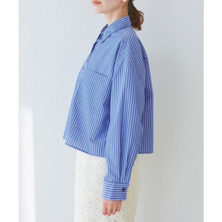 花粉ガード・防シワ/クロップドシャツ | ROPE' PICNIC | 詳細画像24 